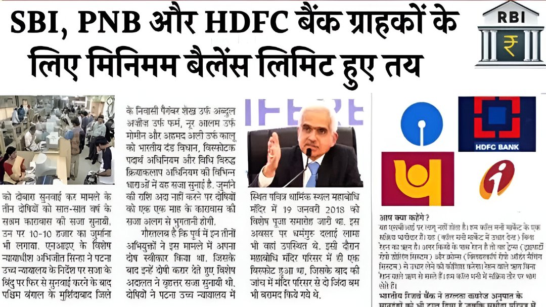 Minimum Balance Limit Fixed